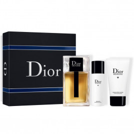 DIOR HOMME | Coffret eau de toilette, déodorant spray et baume après-rasage